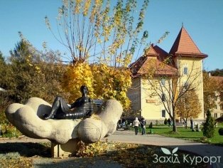 На территории